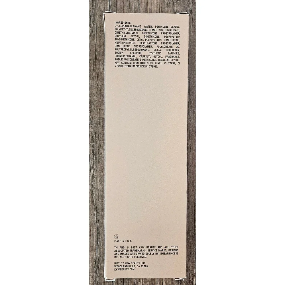 KKW 4oz PALE Beauty Skin Perfecting Body Foundation Kim Kardashian Makeup NIB‎